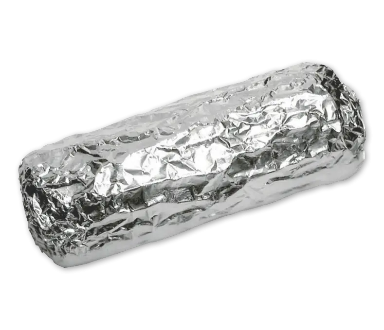 Foil Wrapped Burrito