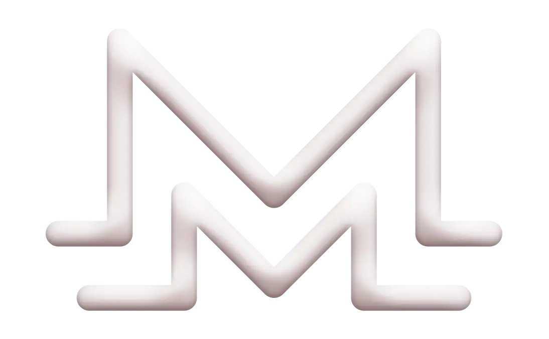 Stylized Letter M Logo Design