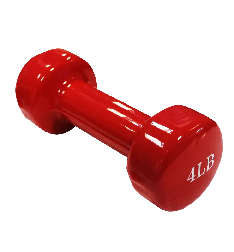 Red 4LB Dumbbell for Exercise