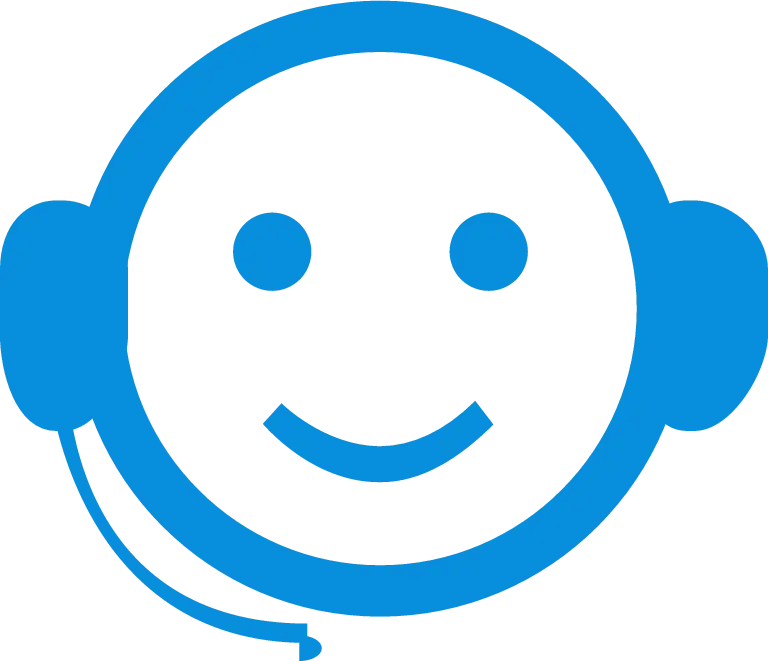 Smiley Face with Headset Icon