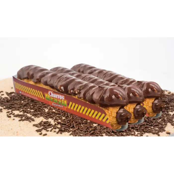 Churros with Chocolate Topping