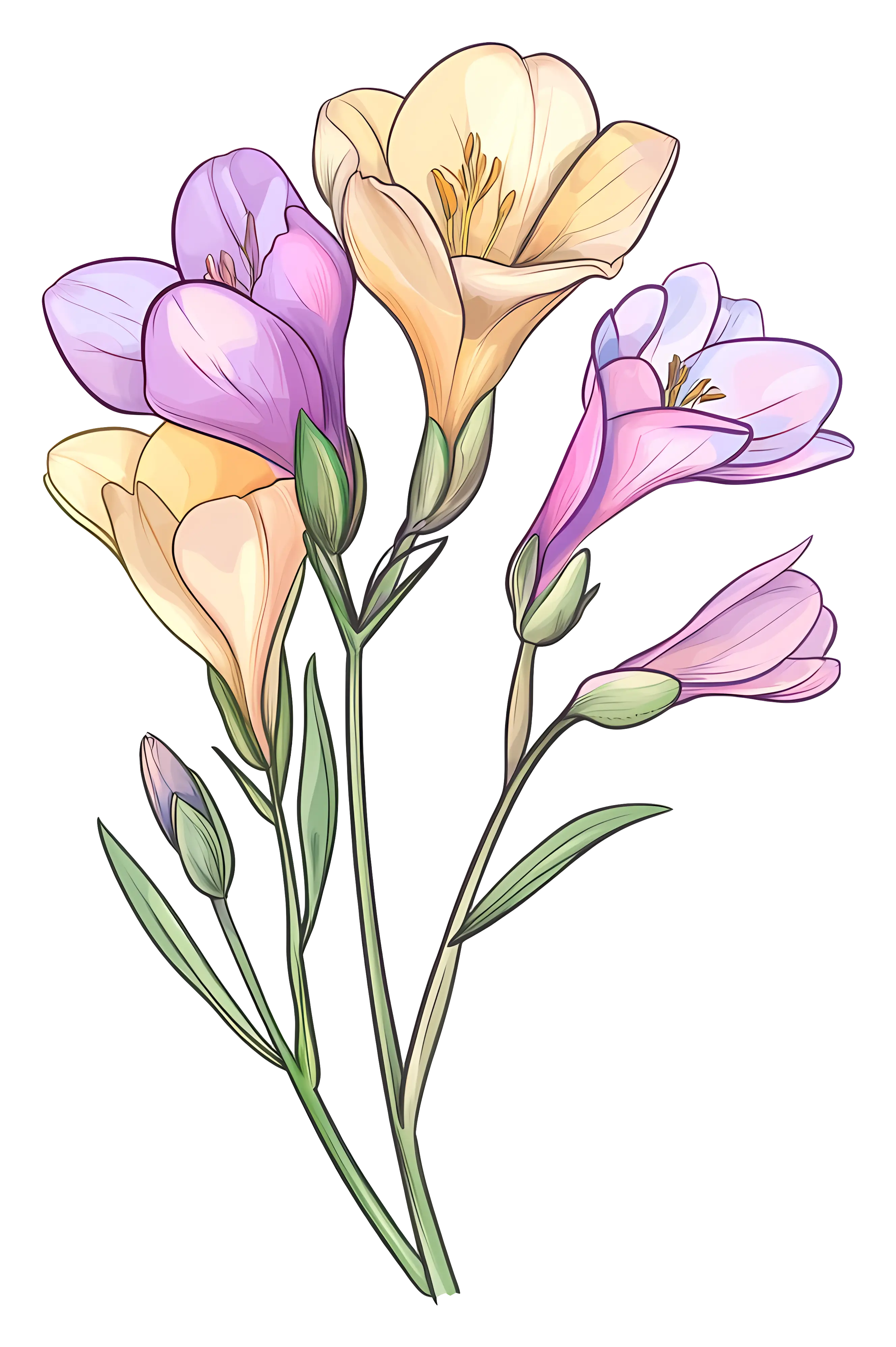 Vibrant Spring Flowers