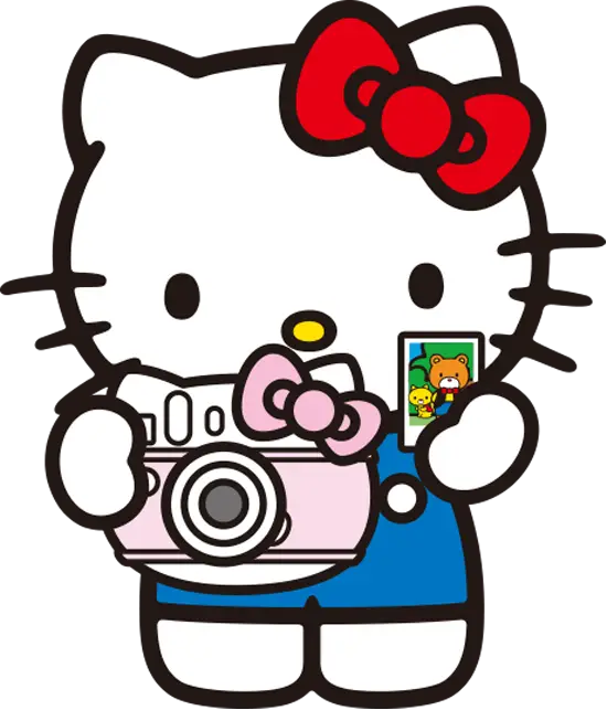 Hello Kitty with Camera