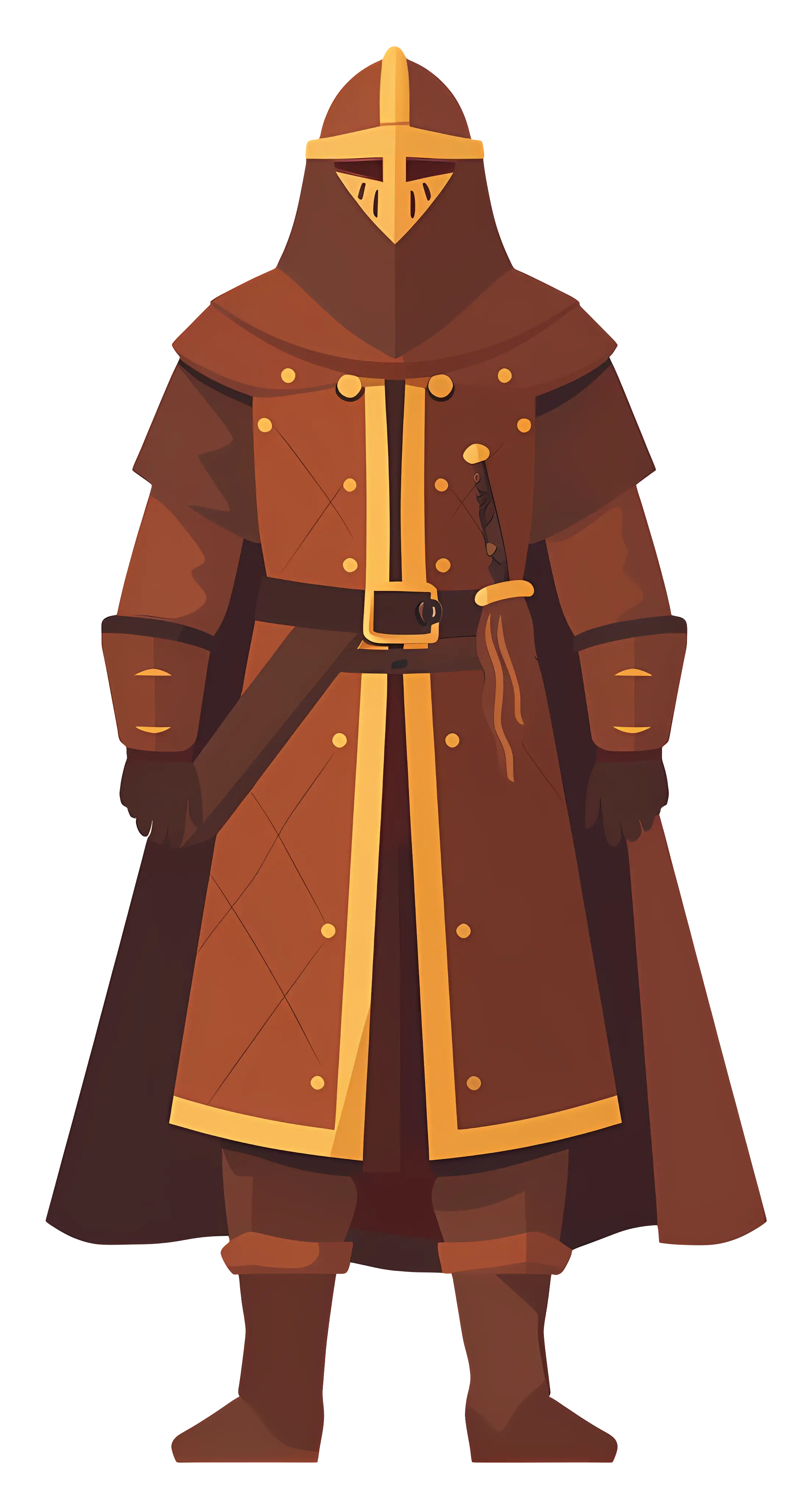Brown Medieval Knight