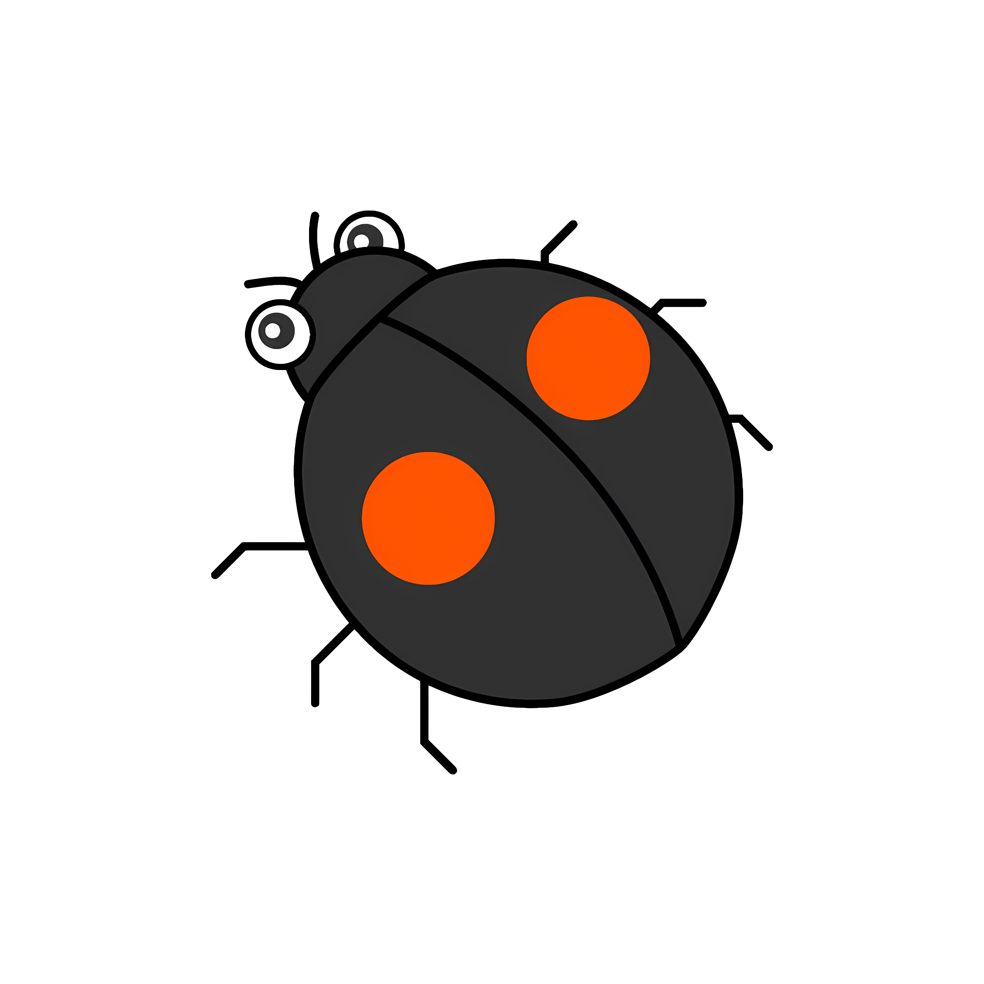 Cute Ladybug Illustration