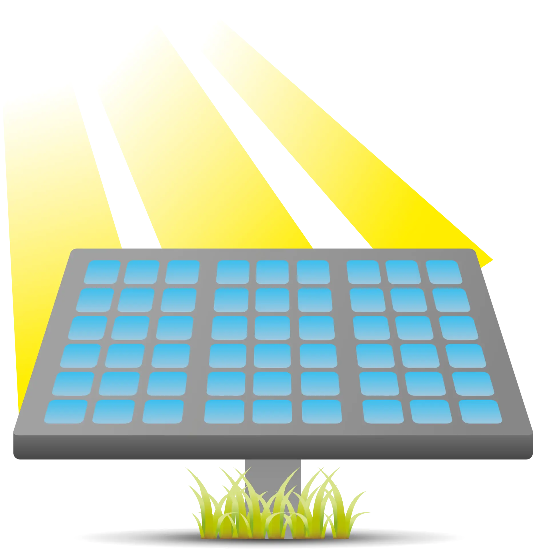 Solar Panel with Sunlight
