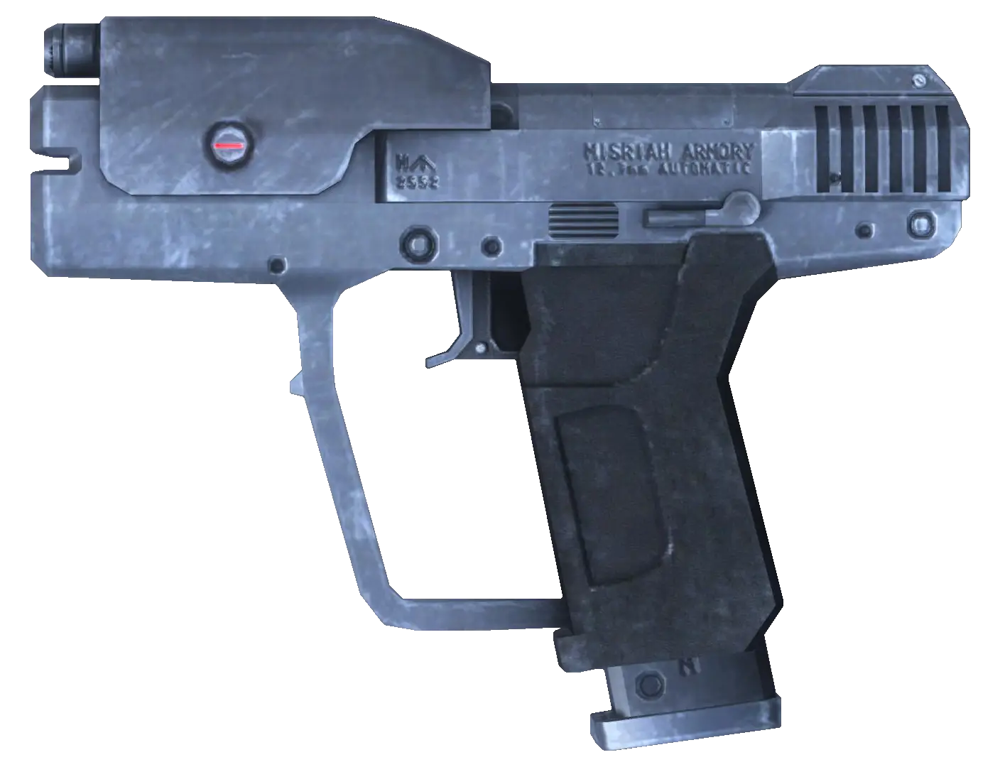 Futuristic Handgun Design