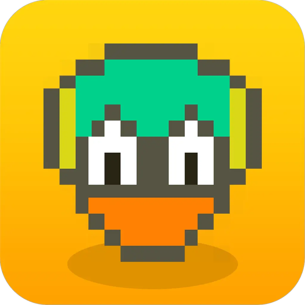 Pixel Art Duck