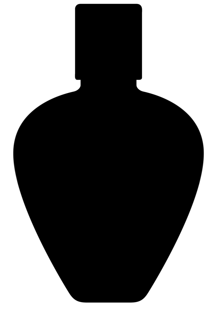 Black Silhouette of a Bottle
