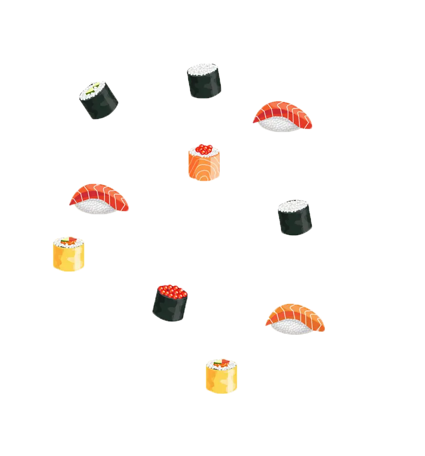 Assorted Sushi Rolls
