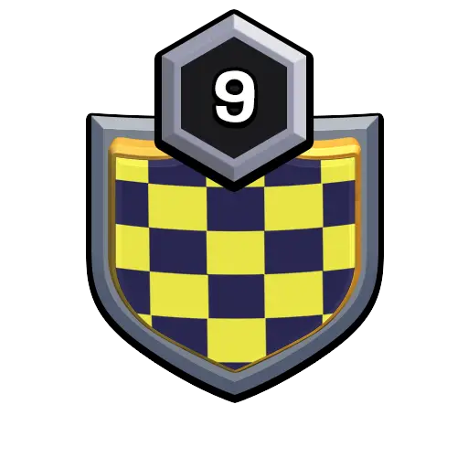 Level 9 Shield Badge
