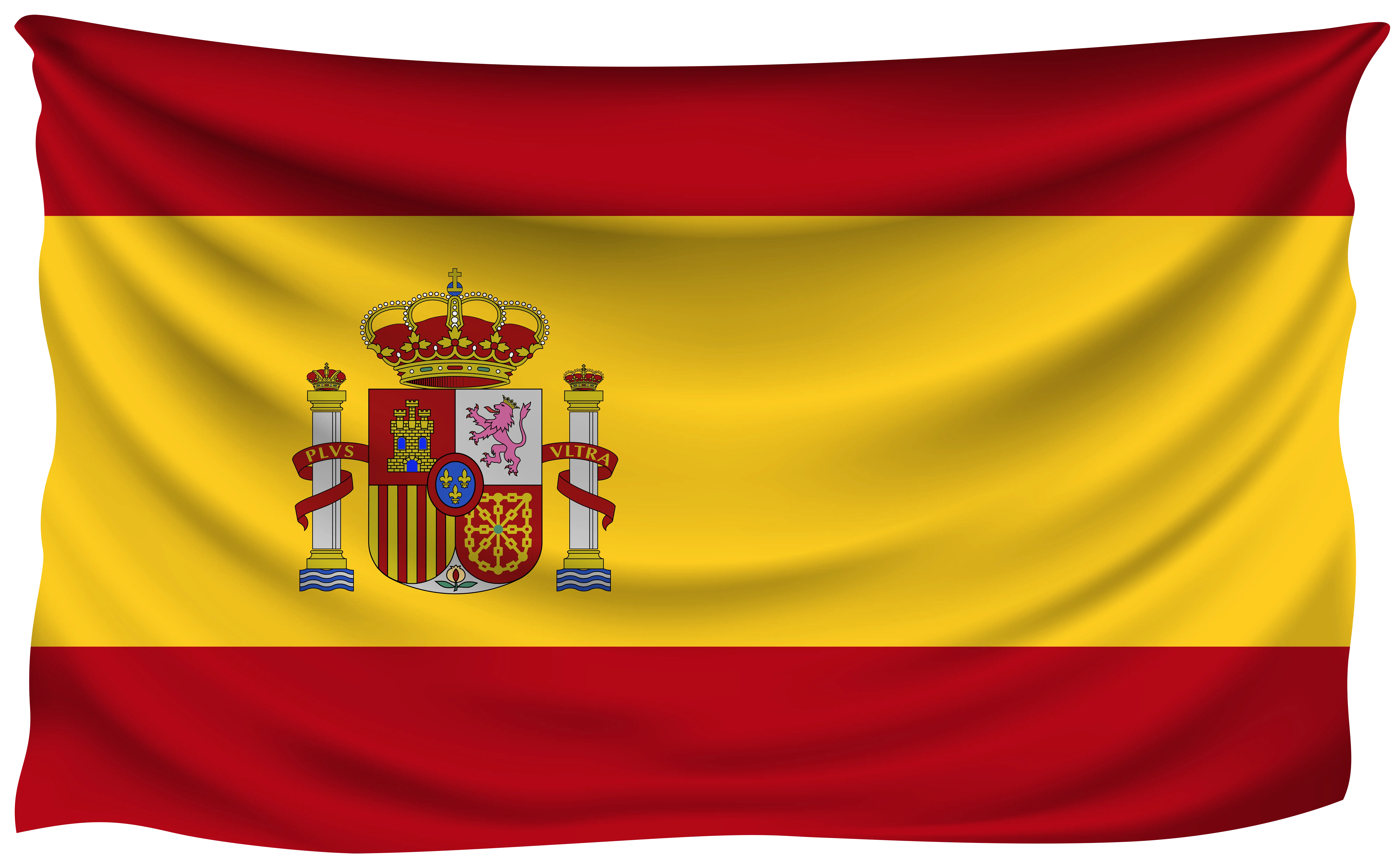 Flag of Spain with Coat of Arms