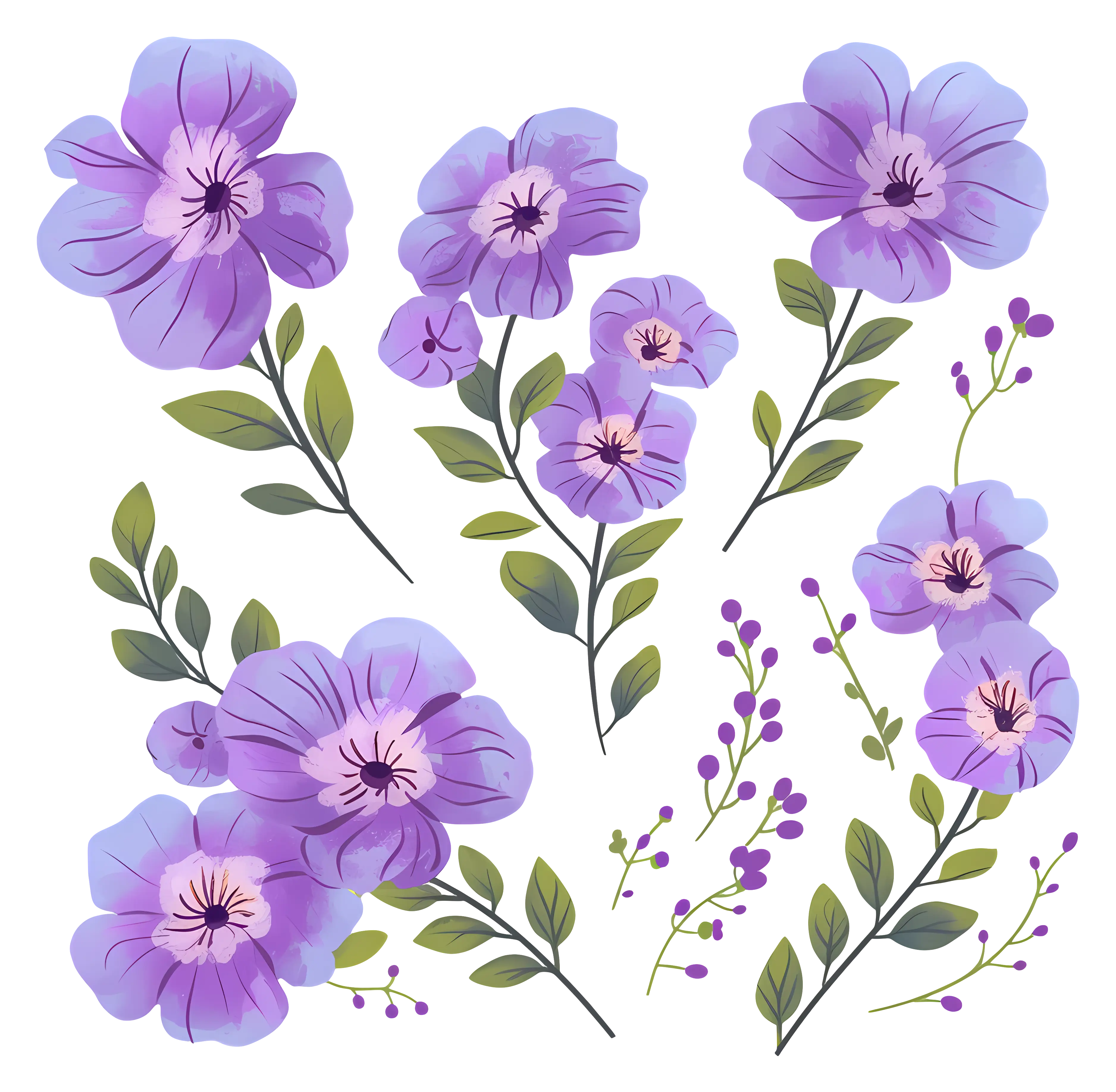 Purple Floral Arrangement