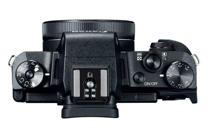 Top View of DSLR Camera