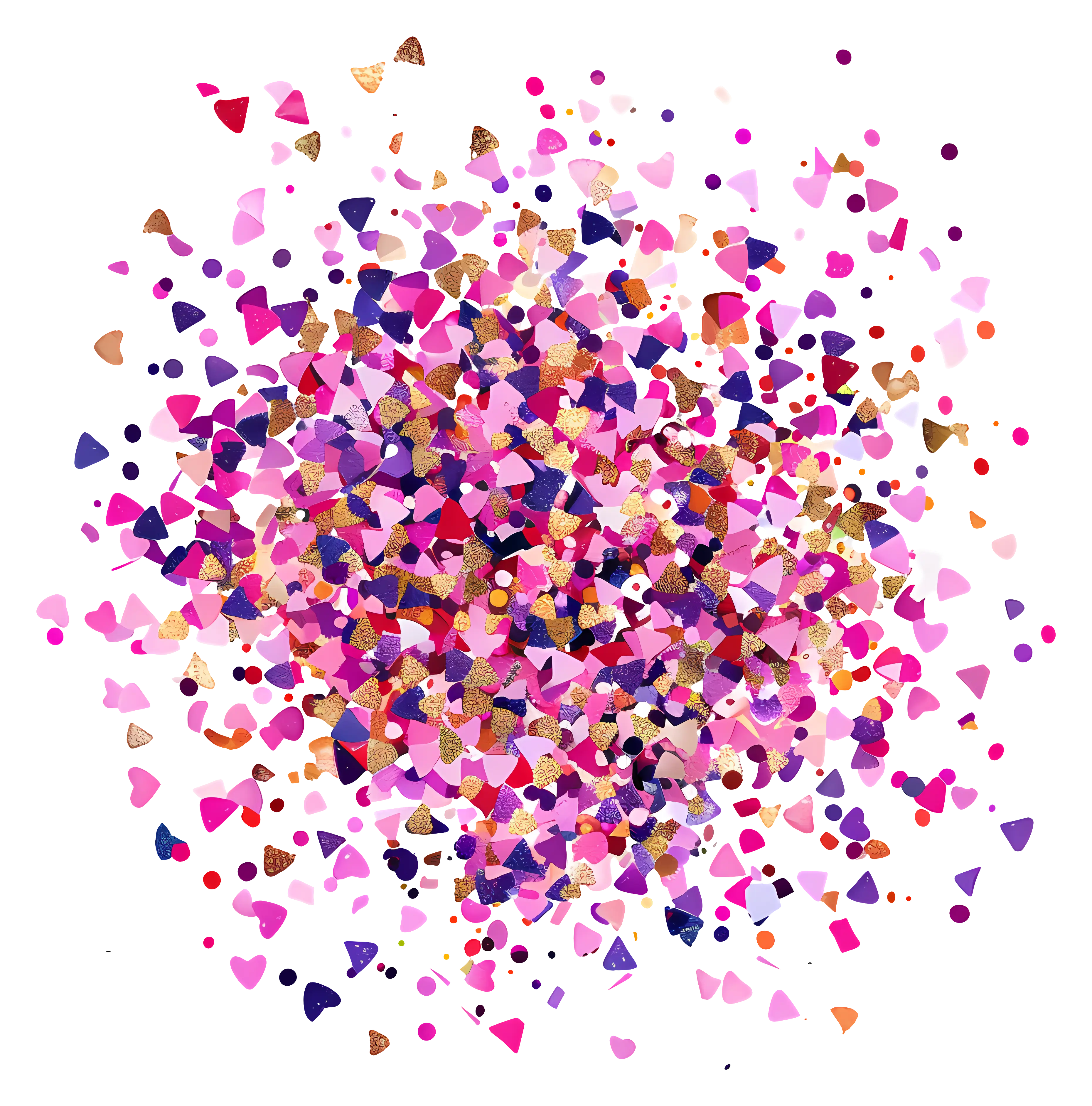 Colorful Confetti Explosion