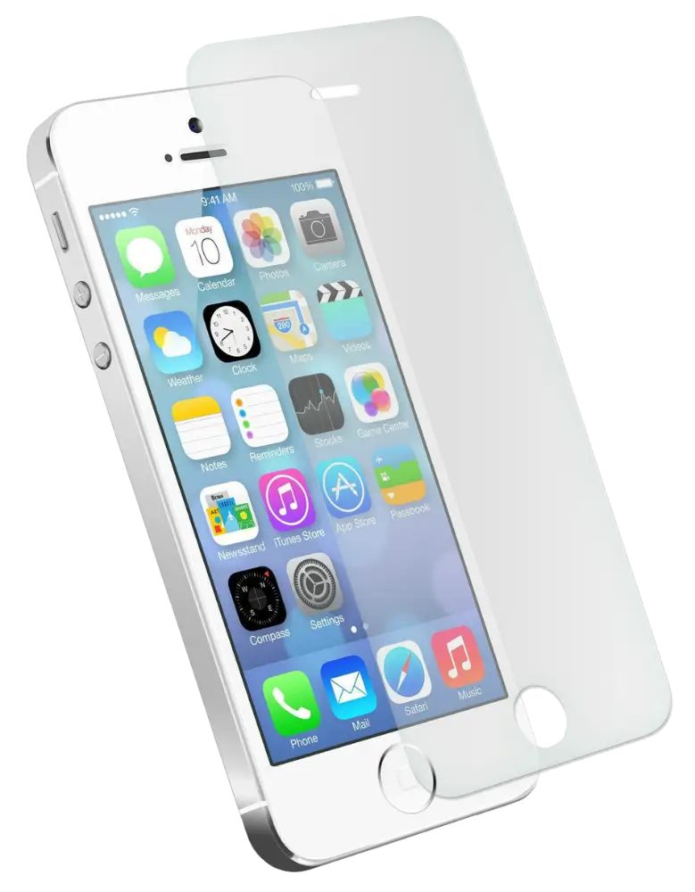 iPhone with Screen Protector