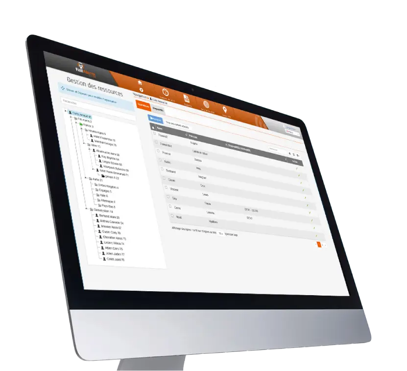 Desktop Computer with Software User Interface