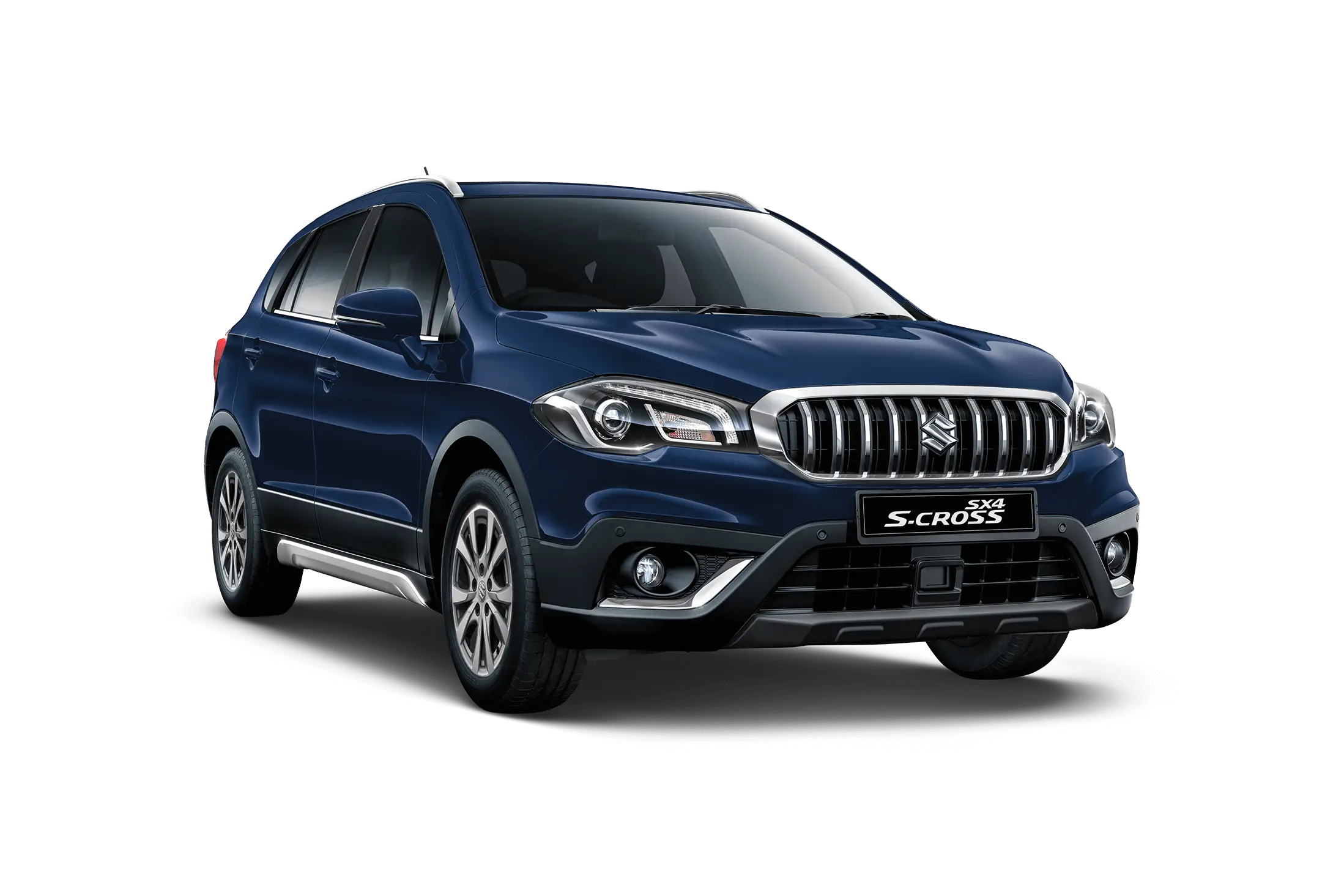 Modern Blue SUV Car Image