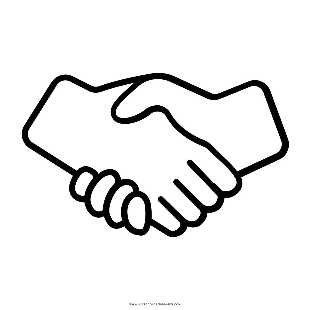 Handshake Icon for Agreement and Partnership