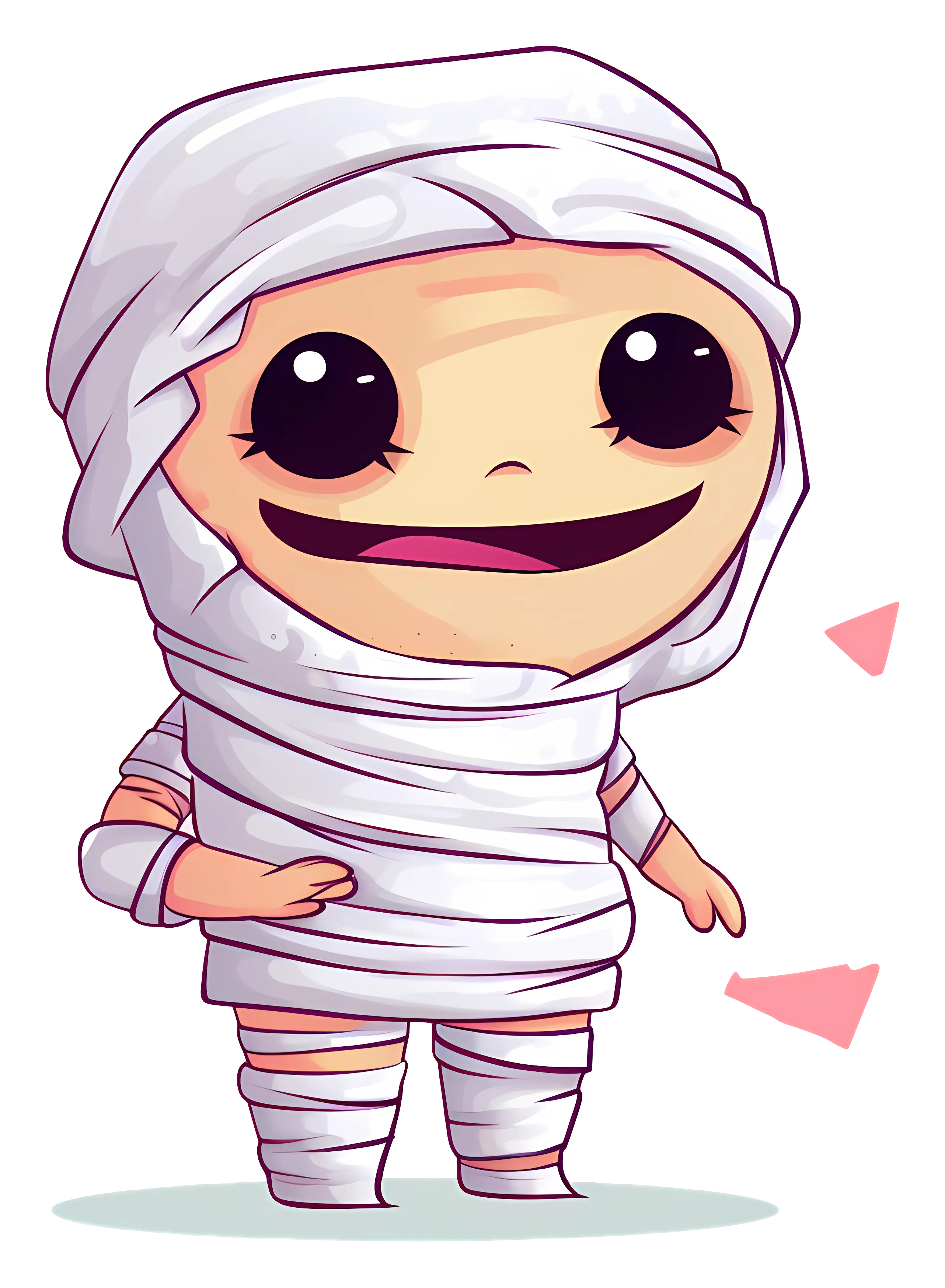 Cute Mummy Character