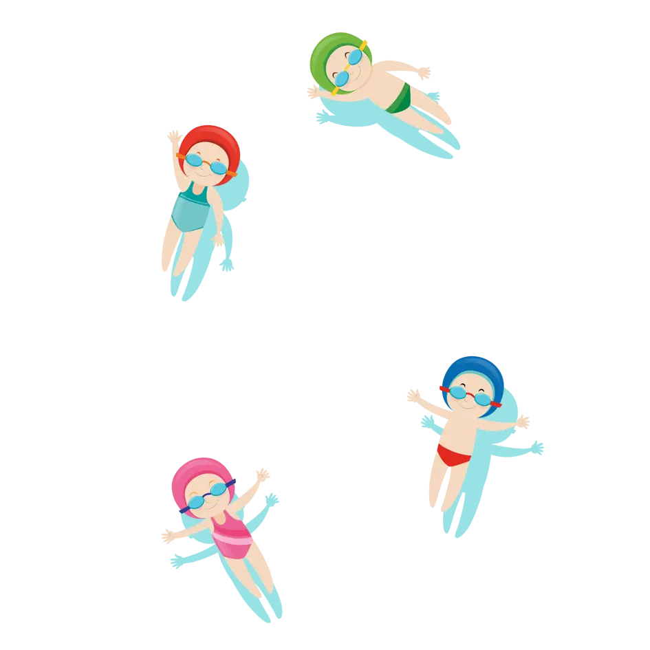 Group of Swimmers
