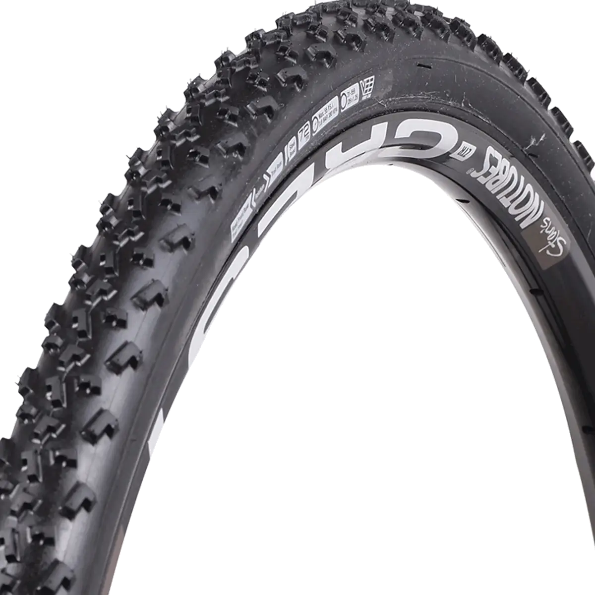 Mountain Bike Tire with Tread Design
