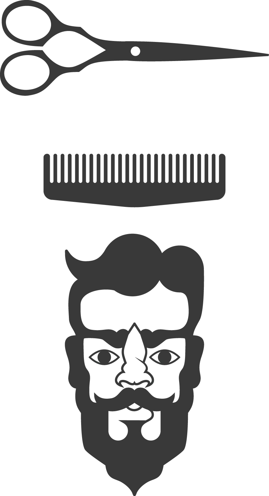 Barber Tools and Face