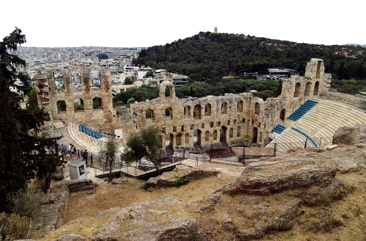 Ancient Ruins of a Theater