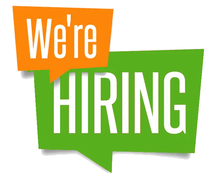 &#039;We&#039;re Hiring&#039; Recruitment Sign