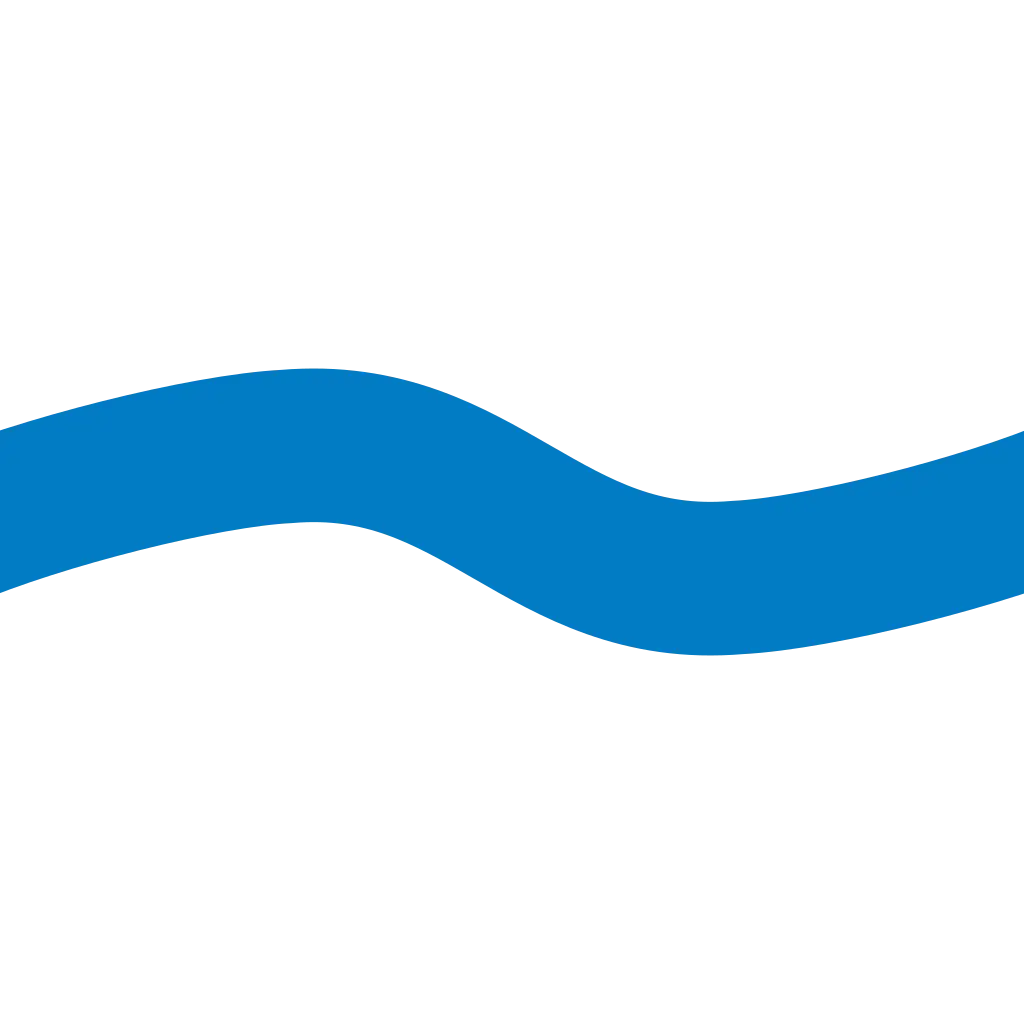 Blue Wavy Line Design Graphic