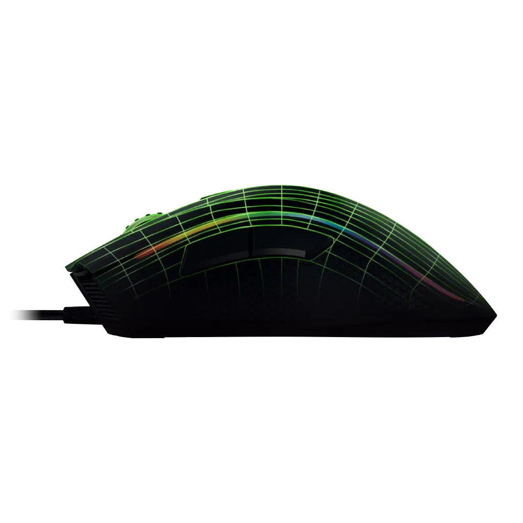 Stylish Gaming Mouse with RGB Lighting