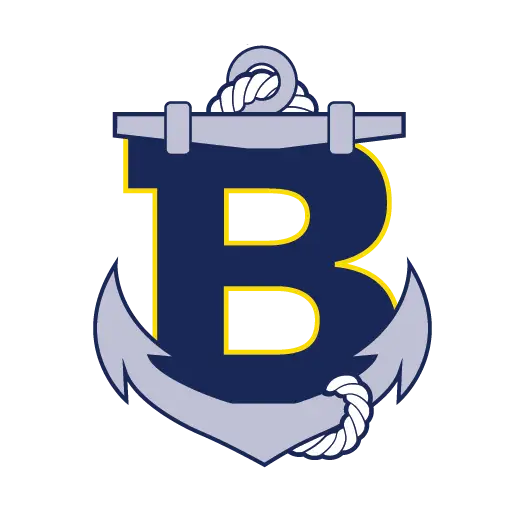 Nautical Anchor with B Symbol
