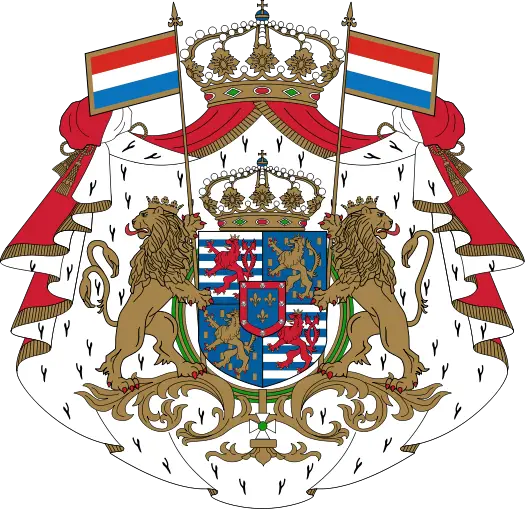 Luxembourg National Coat of Arms Design