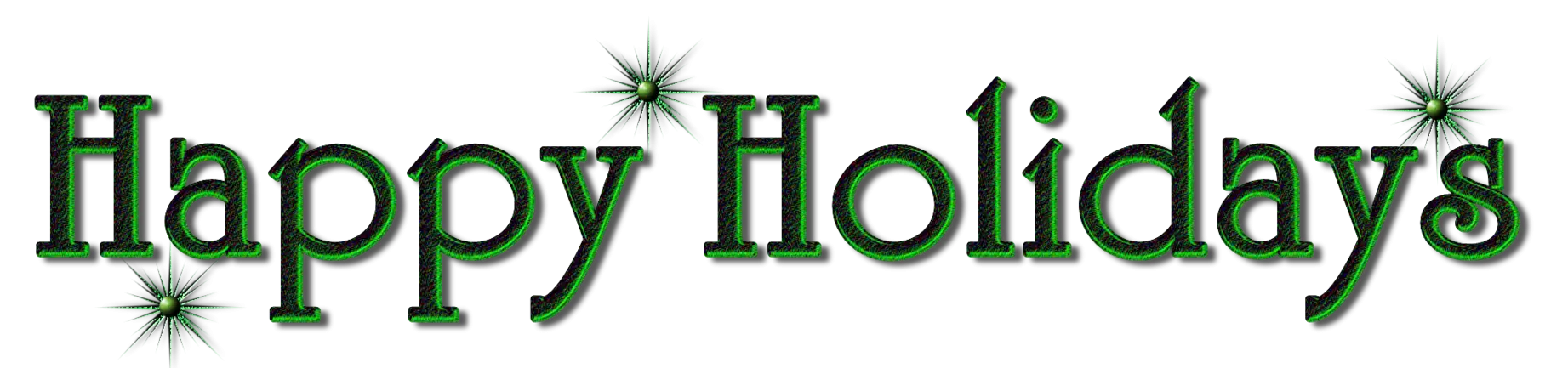Happy Holidays Festive Greeting