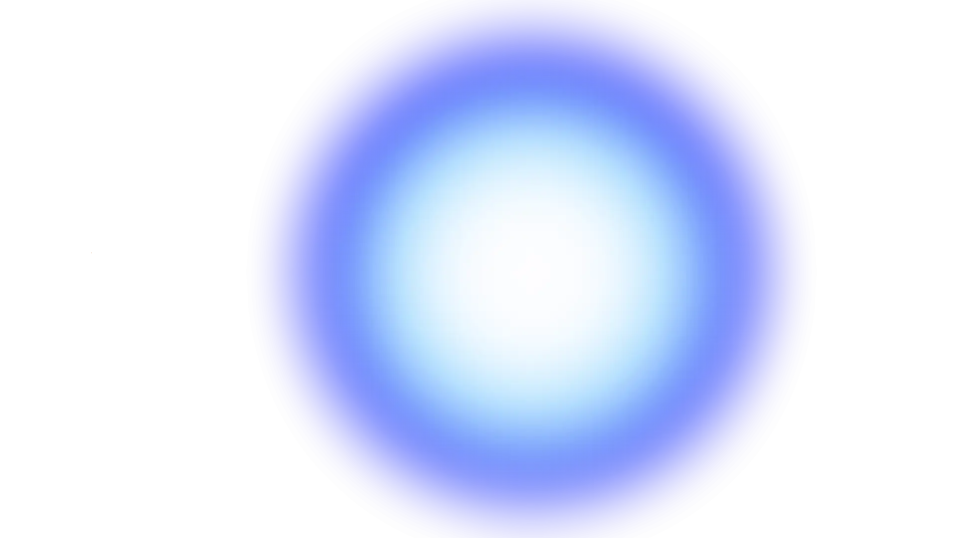 Mystical Blue Glow Effect