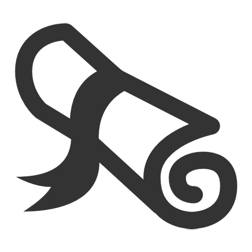Diploma Scroll Icon