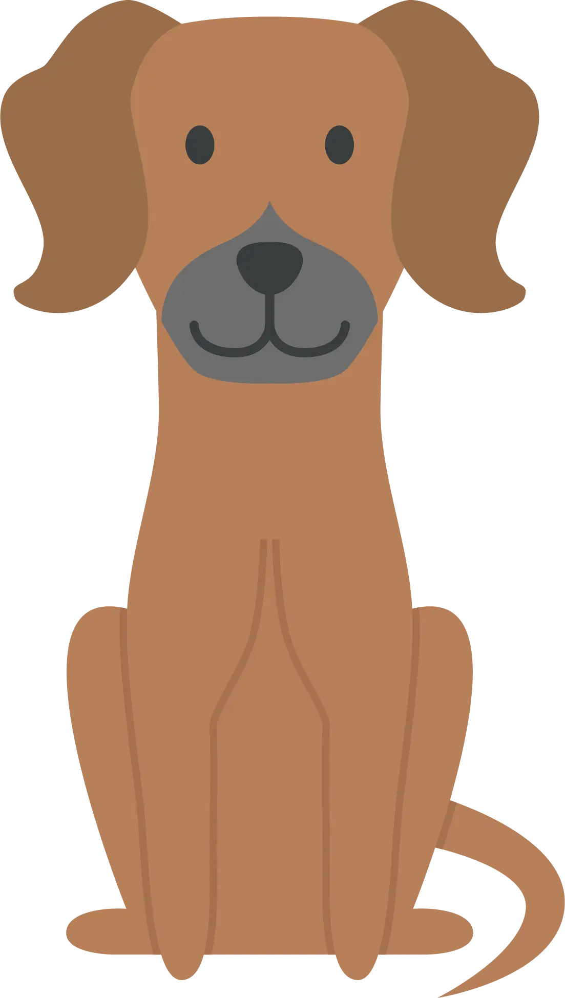 Brown Dog Illustration