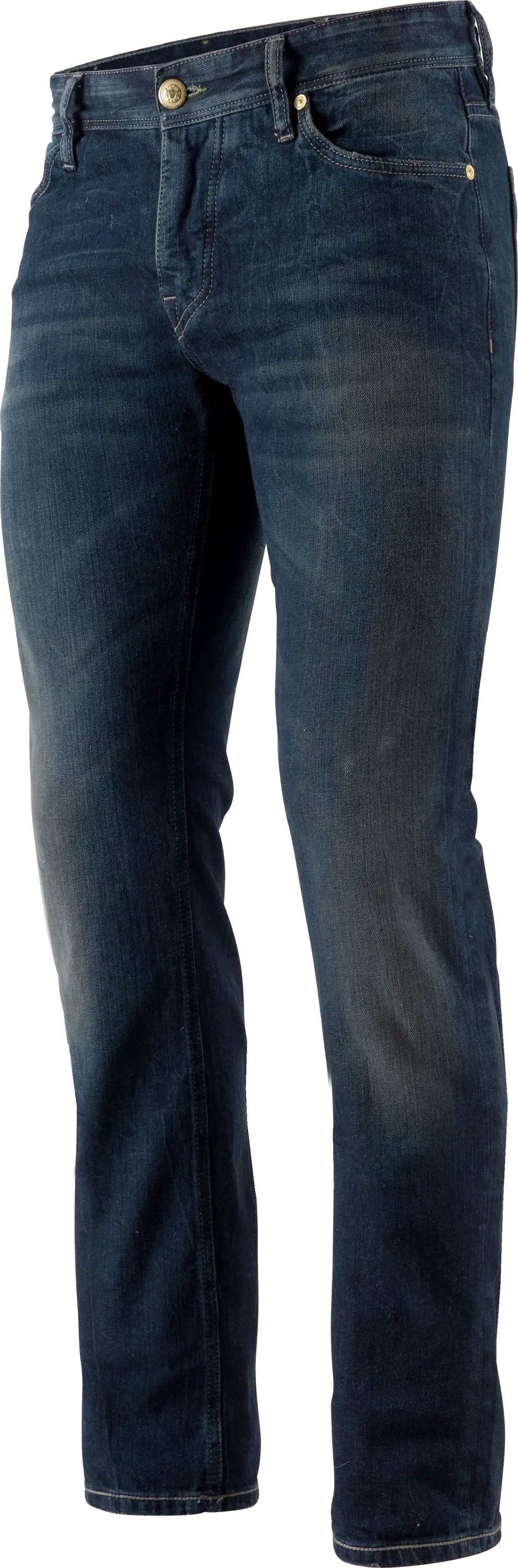 Blue Denim Jeans Fashion Illustration