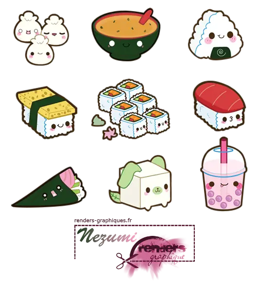 Cute Food Doodles