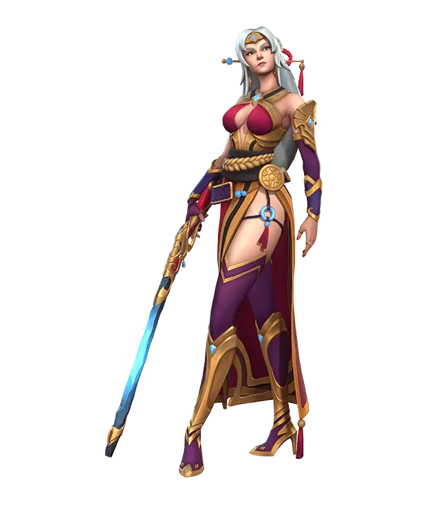 Fantasy Female Character with Sword