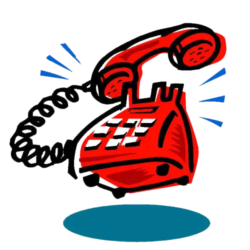 Retro Red Telephone