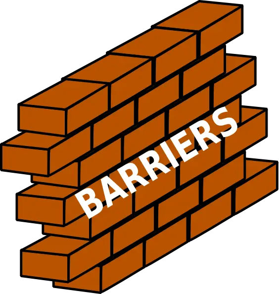 Symbolic Brick Wall Barriers