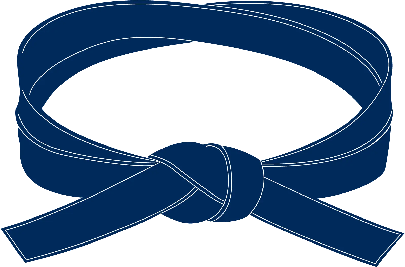 Blue Martial Arts Belt