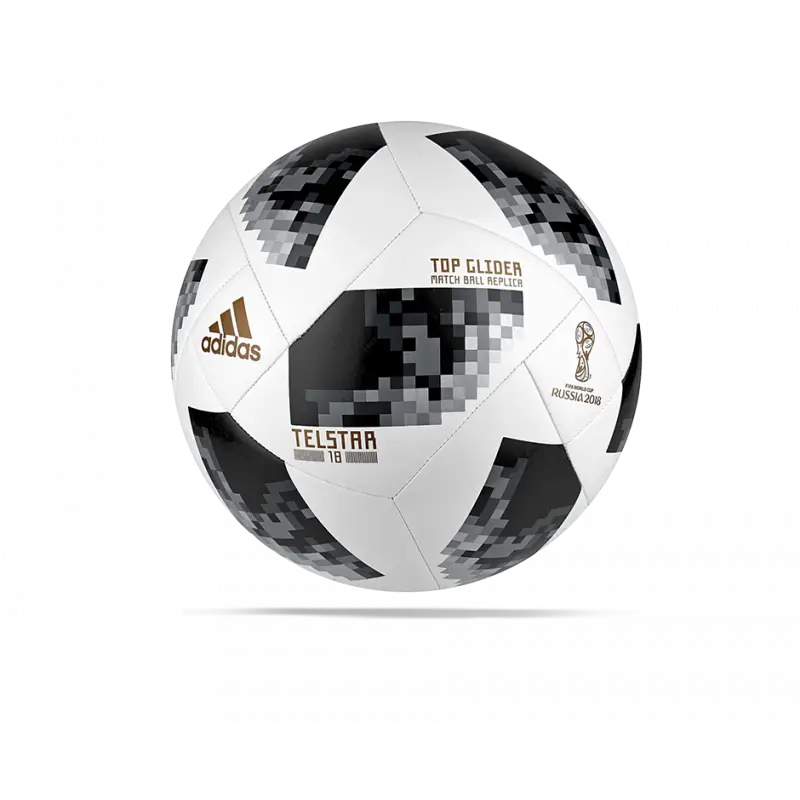 Black and White Adidas Soccer Ball for Sports