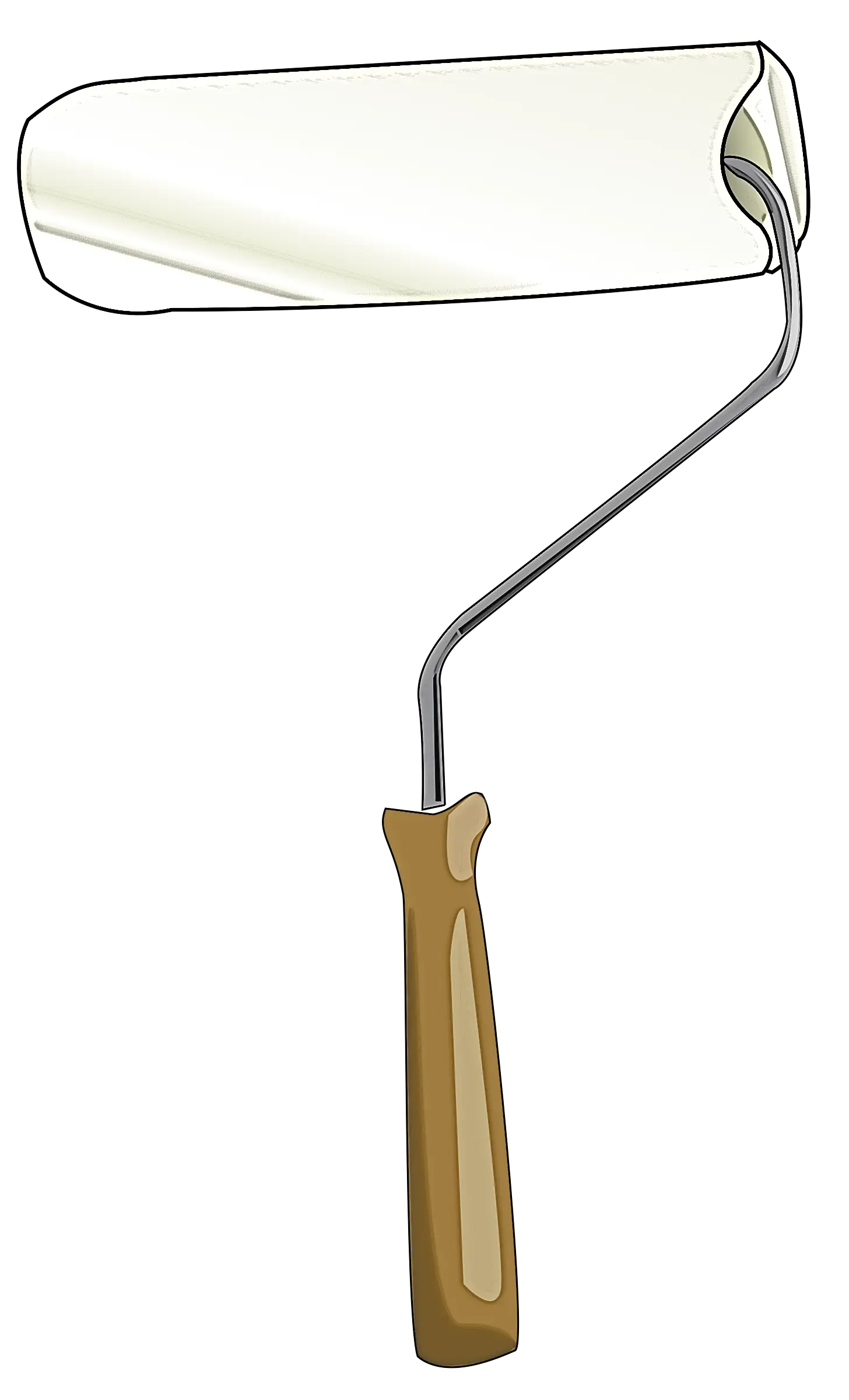 Paint Roller Illustration