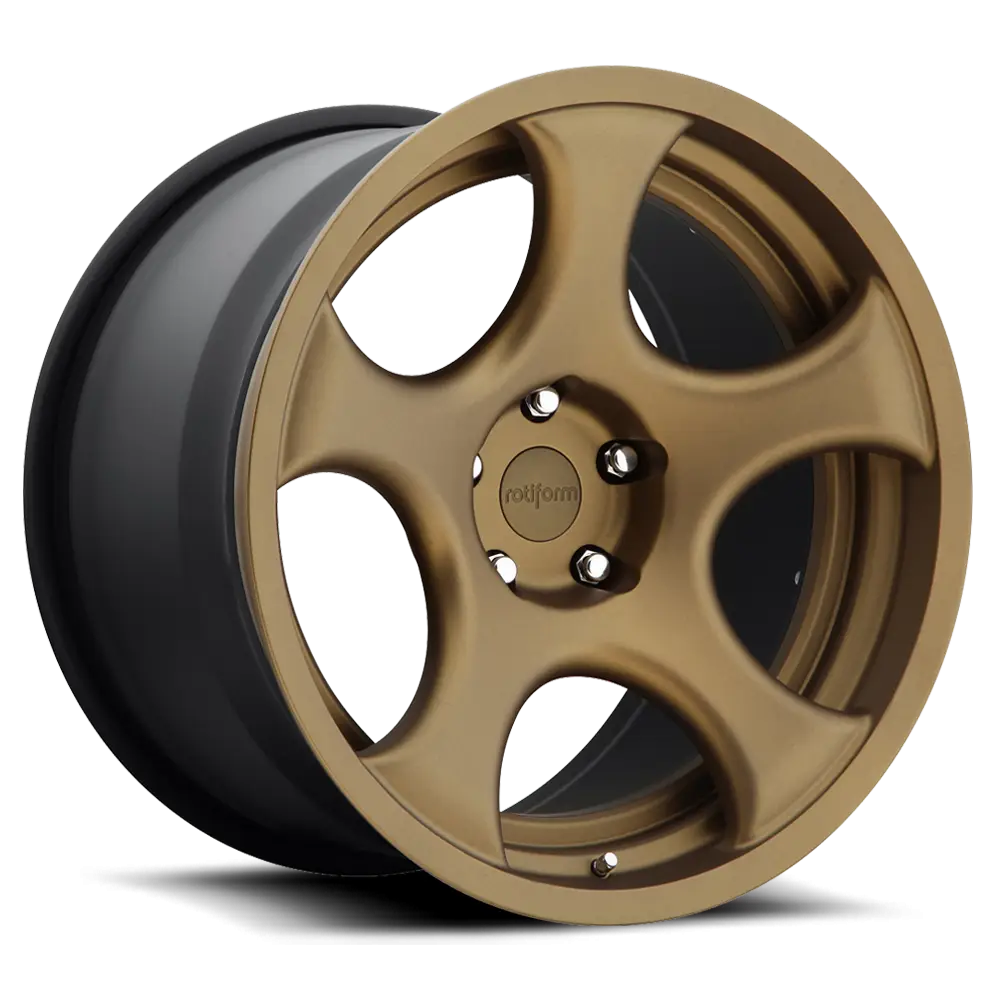 Gold Car Wheel Design