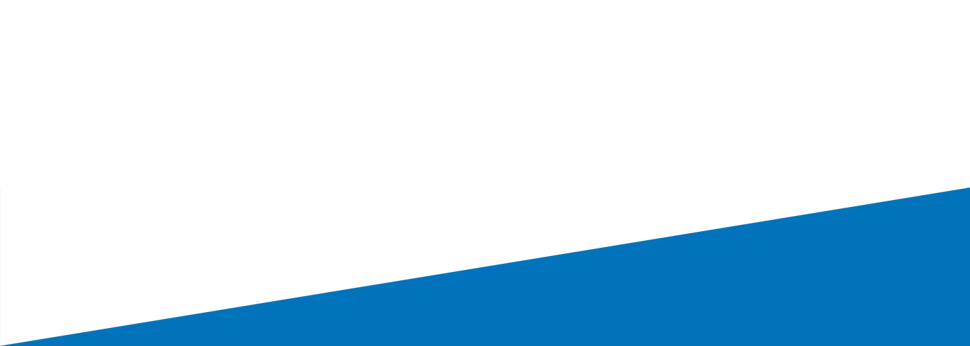 Blue Slanted Triangle Geometric Shape