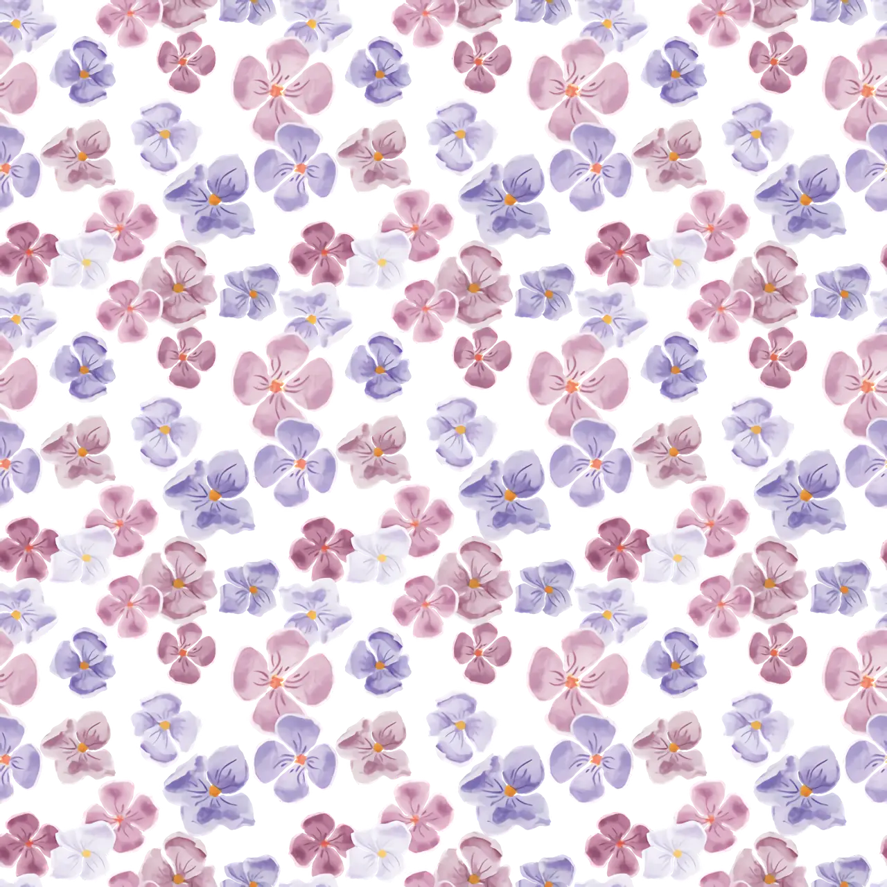 Pastel Floral Pattern