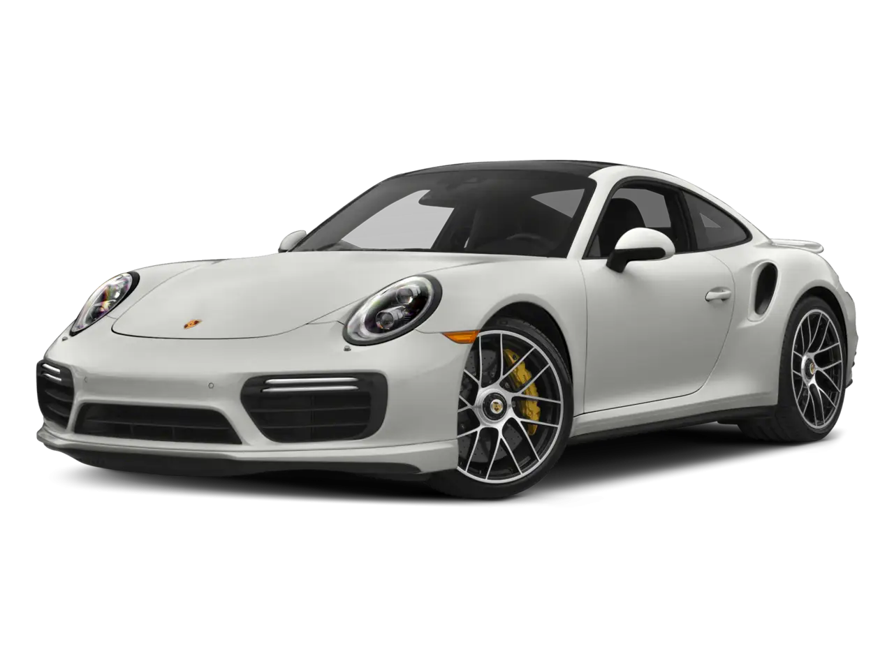 Front View of Sports Car