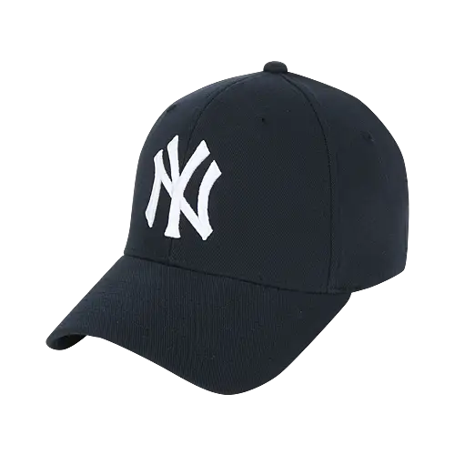 Black Cap with White Logo Design